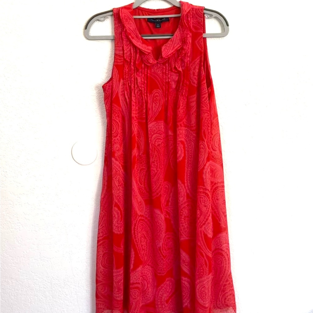 Tommy Hilfiger Red Parsley Chiffon Dress